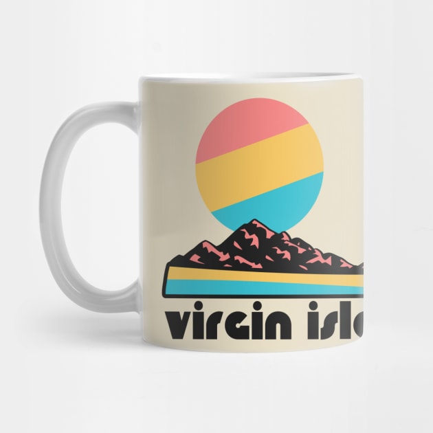 Retro Virgin Islands ))(( Tourist Souvenir National Park Design by darklordpug